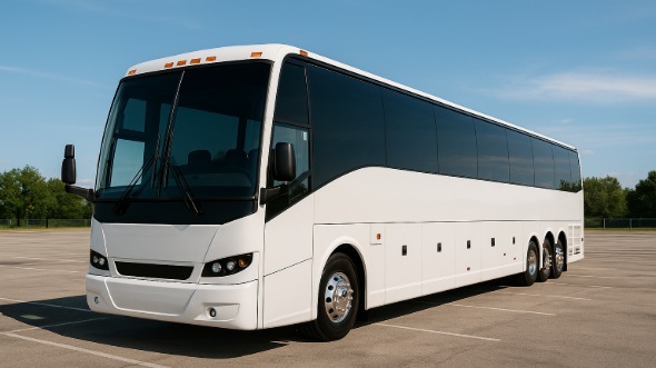Exterior of Pekin Party Bus Company's 50 Passenger Party Bus in Pekin