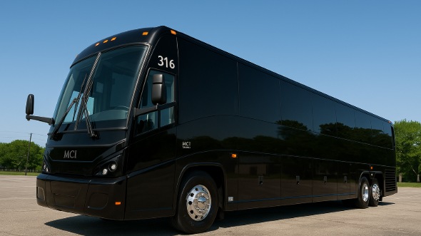 Exterior of Peoria Party Bus Company's 50 Passenger Party Bus in Peoria