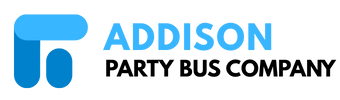 addison party bus company logo