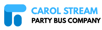 carol stream party bus company logo
