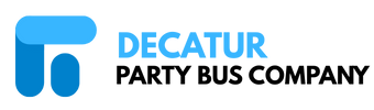 decatur party bus company logo