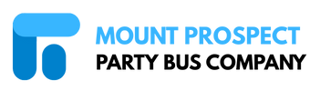 mount prospect party bus company logo