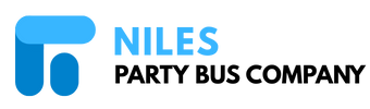 niles party bus company logo