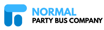 normal party bus company logo