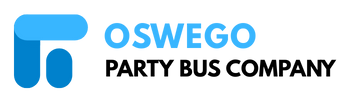 oswego party bus company logo