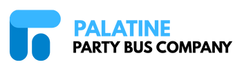 palatine party bus company logo