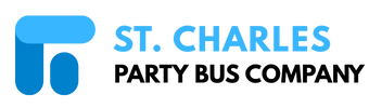 st charles party bus company logo