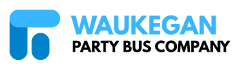 waukegan party bus company logo